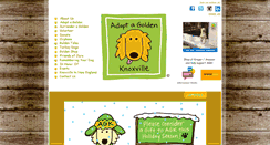 Desktop Screenshot of adoptagoldenknoxville.org